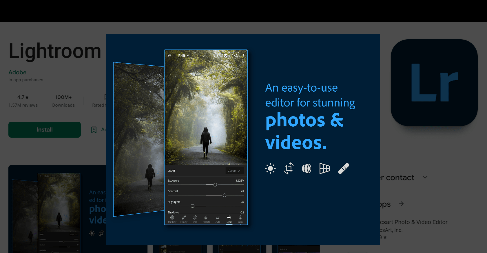 Lightroom Photo & Video Editor